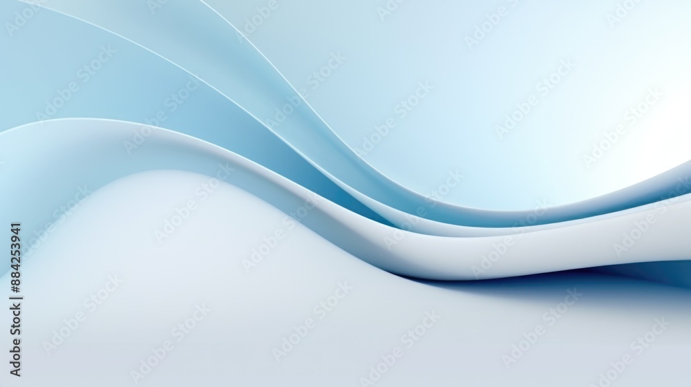 Obraz premium Free abstract light blue background