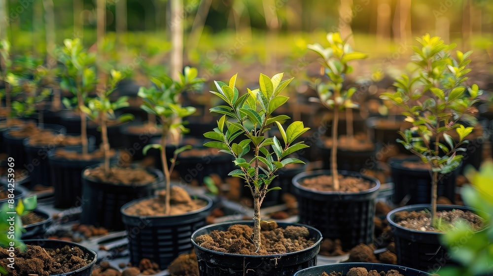 Saplings in Pots Saplings in Pots