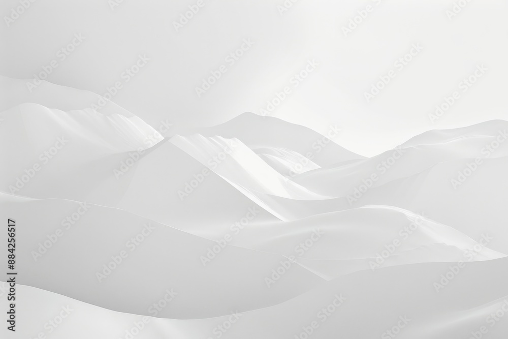 Obraz premium soft colors gradient transitions abstract white background