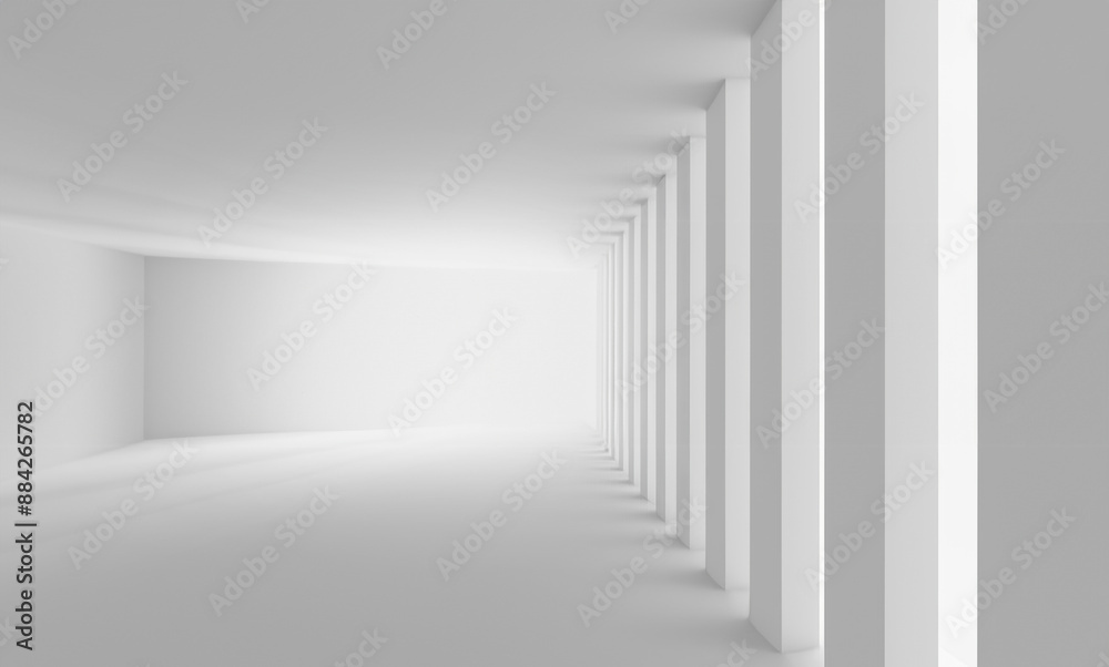 Abstract 3D Rendered Pedestal with White Lighting for Art Display Mockup Abstract 3D Rendered Pedestal with White Lighting for Art Display Mockup