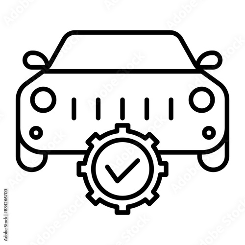 Maintenance icon. outline icon