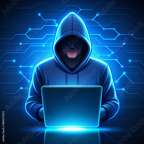 Wallpaper Mural The Face of Cybersecurity: Protecting the Digital World from Cyber Threats, Inside the Hacker's Mind: Understanding Cybercrime and Digital Security Torontodigital.ca