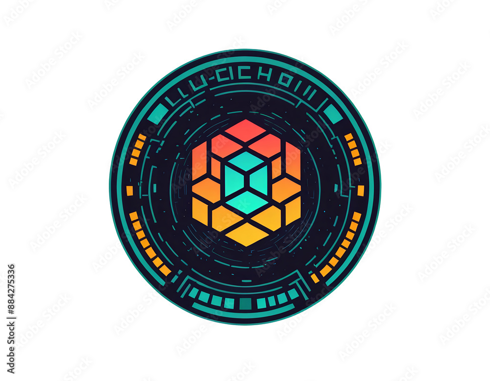 logo of crypto currency, icon image for blackchain, design of a symbil for a company logo of crypto currency, icon image for blackchain, design of a symbil for a company