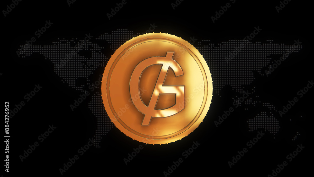 Golden Paraguayan guaraní Currency symbol golden Paraguayan guaraní currency sign Golden Paraguayan guaraní Currency symbol golden Paraguayan guaraní currency sign