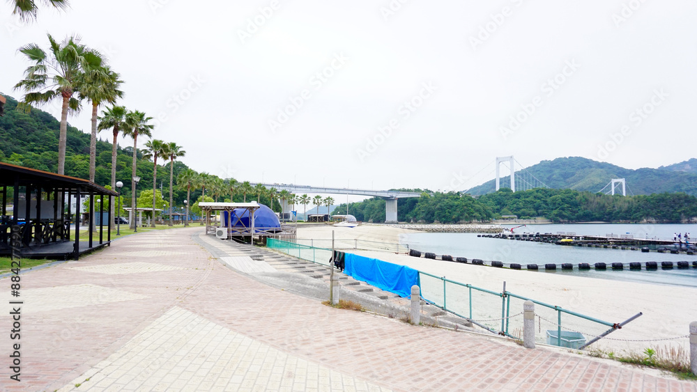 Fototapeta premium 愛媛県今治市のドルフィンファーム