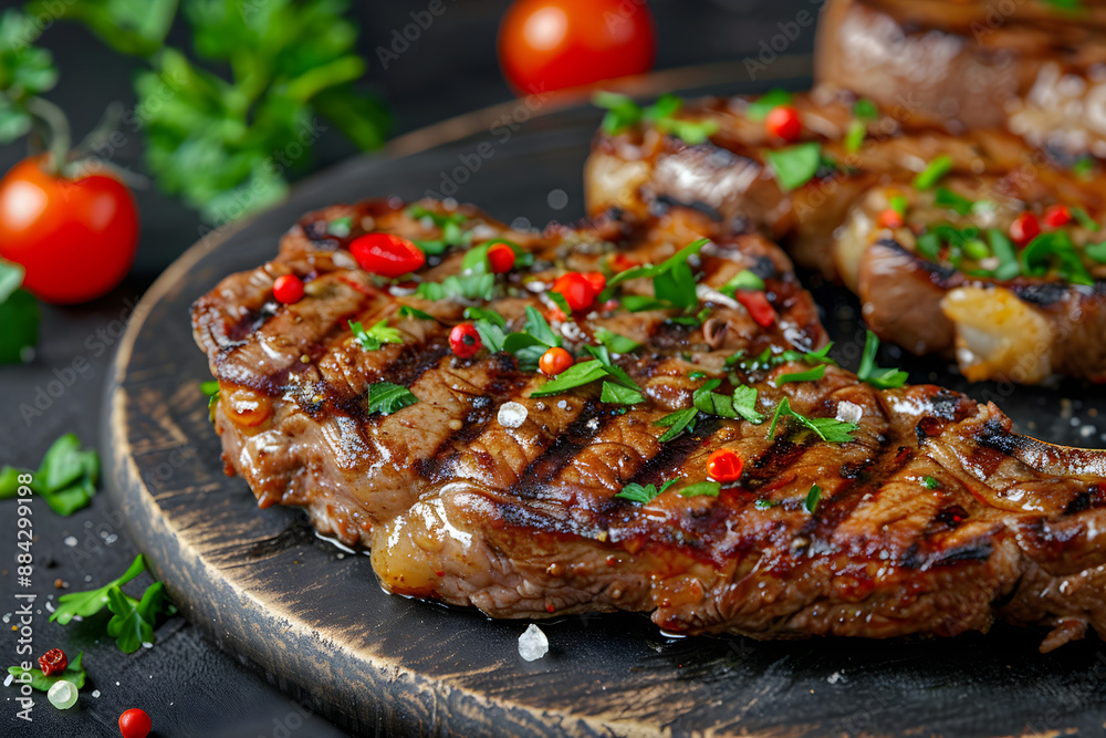 Sirloin Steak Served Ready to Eat Sirloin Steak Served Ready to Eat