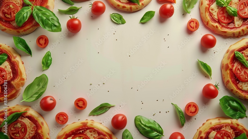 pizza background with copy space for text pizza background with copy space for text