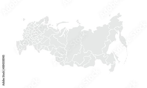 Russia map illustration,isolated on white background.for website layouts, background, education, precise, customizable, Travel worldwide, map silhouette backdrop, earth geography, political, reports.