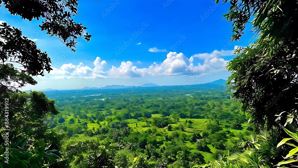 Obraz premium Paradise Landscape