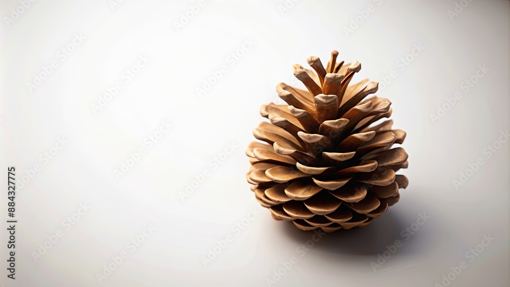 Flat style of a pine cone, pine cone,flat, design, nature, forest, cone, plant, texture, seasonal, autumn, winter Flat style of a pine cone, pine cone,flat, design, nature, forest, cone, plant, texture, seasonal, autumn, winter