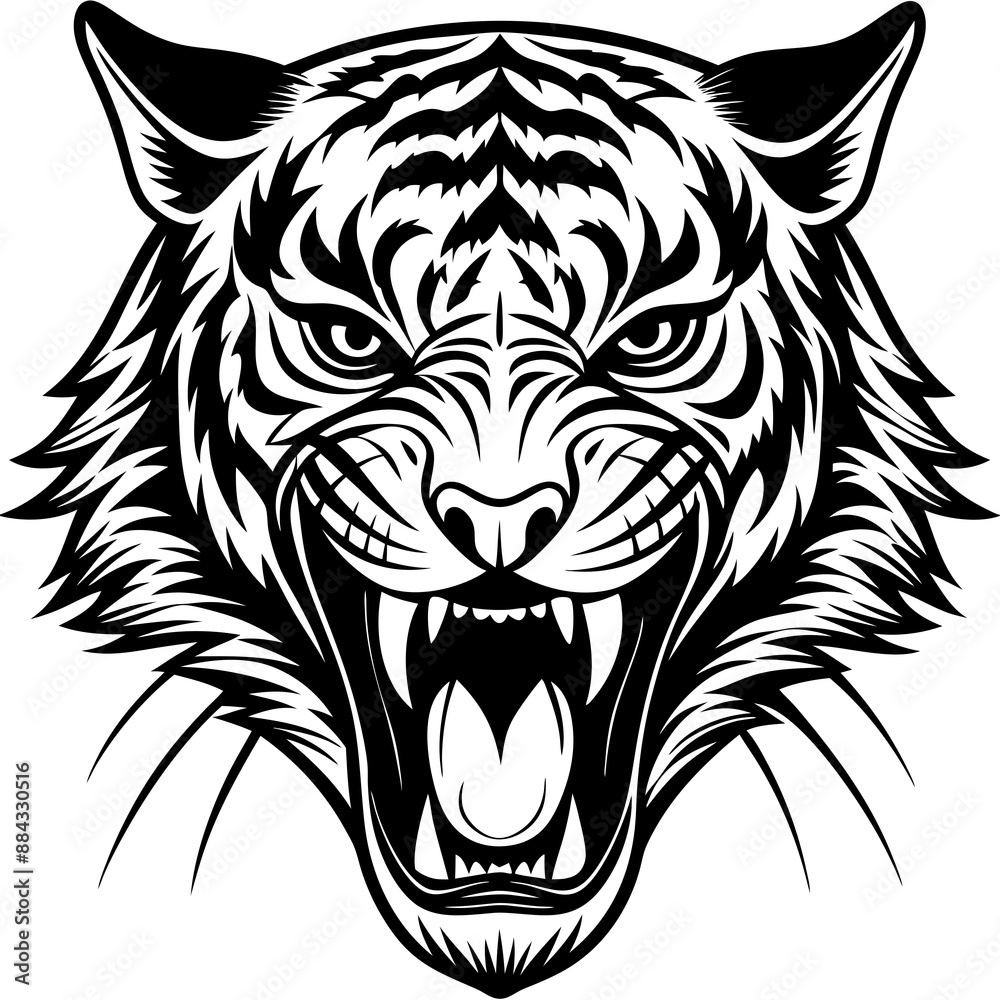 Fototapeta premium tiger Vector