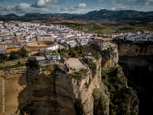 Here is some beautiful pictures from the old town in Spain called Rhonda. Both from my drone and from the ground. The Bull Arena from this town is one of the first one in Spain. photo