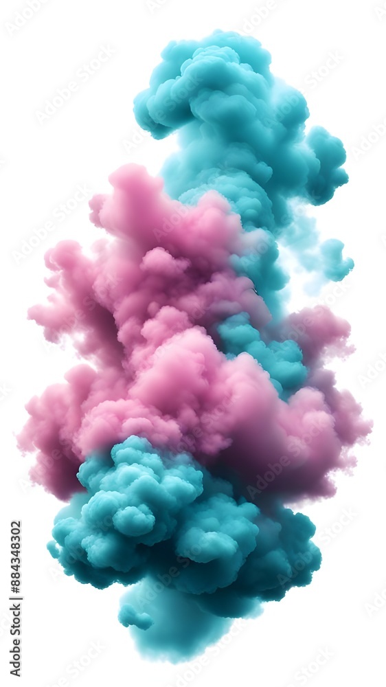 Fototapeta premium smoke cloud or sink cloud