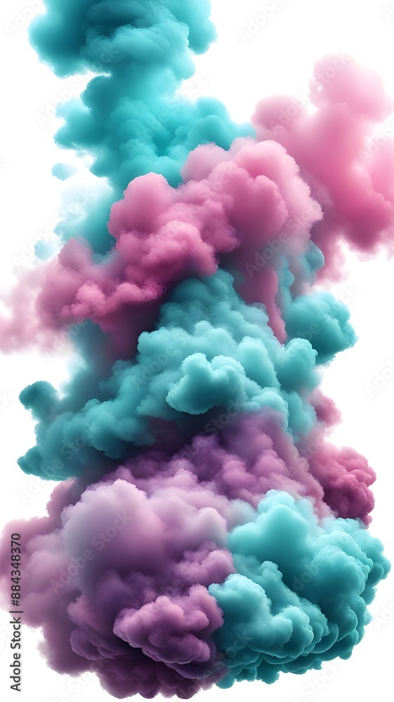 Fototapeta premium smoke cloud or sink cloud