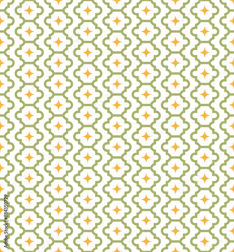 Modern and classic pattern background illustration. Pattern graphic used for wallpaper, tile, fabric, textile, interior.