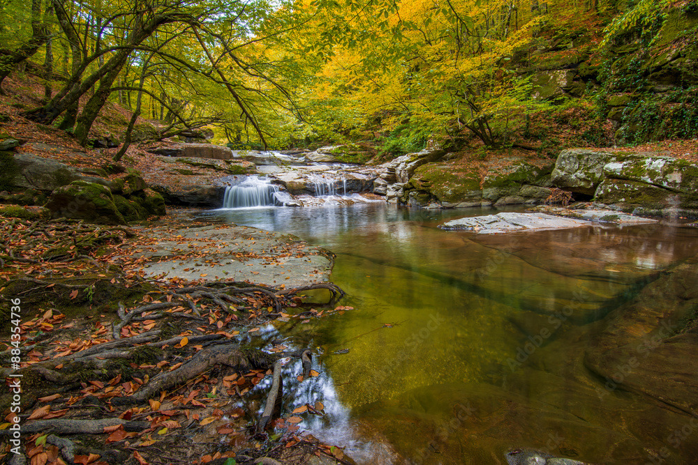 Suuctu waterfalls in Mustafakemalpasa, Bursa Suuctu waterfalls in Mustafakemalpasa, Bursa