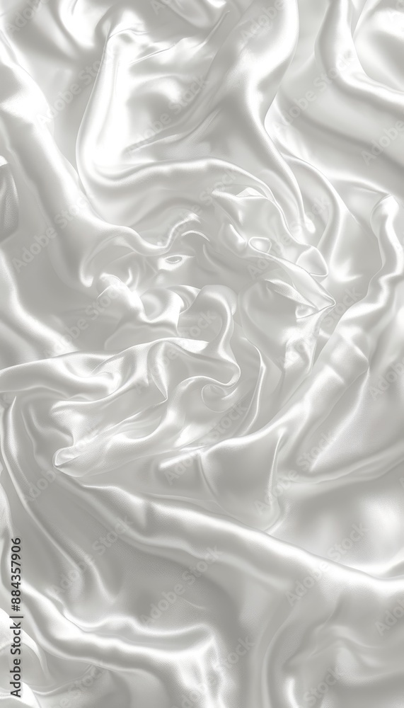 Abstract background of white silk or satin fabric texture, luxurious elegant wallpaper design. Abstract background of white silk or satin fabric texture, luxurious elegant wallpaper design.