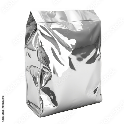 Plain Silver Foil Package photo