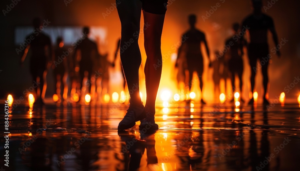 Aerobics contest featuring various lifting techniques, Aerobics, Diverse strength Aerobics contest featuring various lifting techniques, Aerobics, Diverse strength