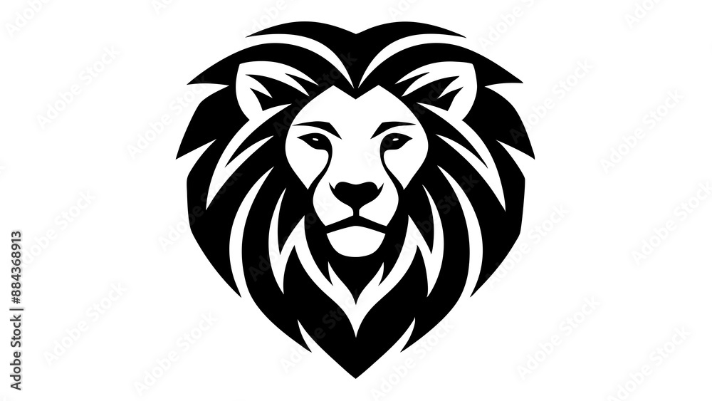 lion silhouette icon, side view. symbol of courage, bravery and power
lion silhouette icon, side view. symbol of courage, bravery and power