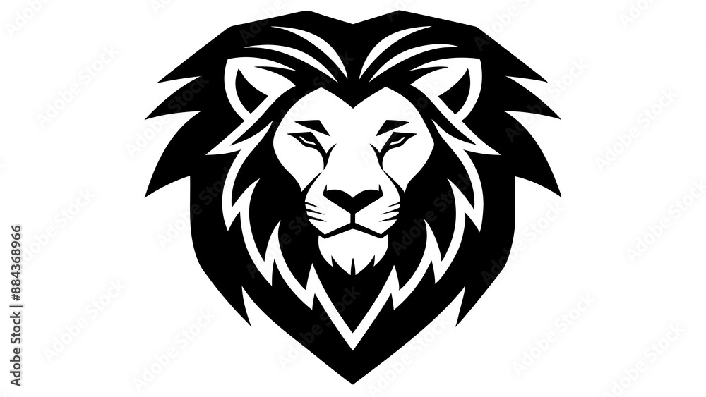 lion silhouette icon, side view. symbol of courage, bravery and power
lion silhouette icon, side view. symbol of courage, bravery and power