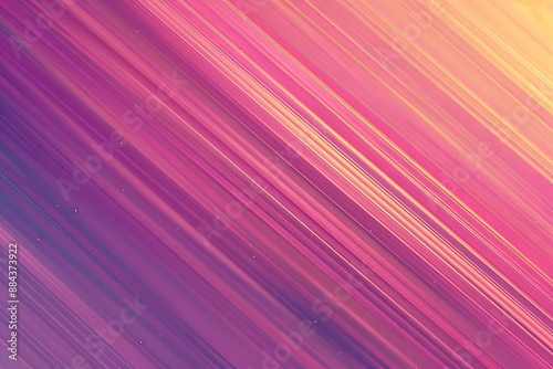 Vivid streaks of diagonal pink and yellow light form an abstract pattern, symbolizing motion and intensity.