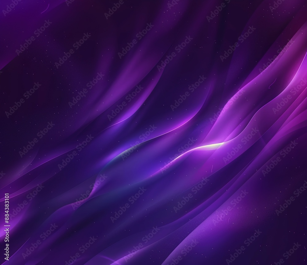 Obraz premium dark purple background glowing soft elements, vaporwave colors, gradient glowing effect