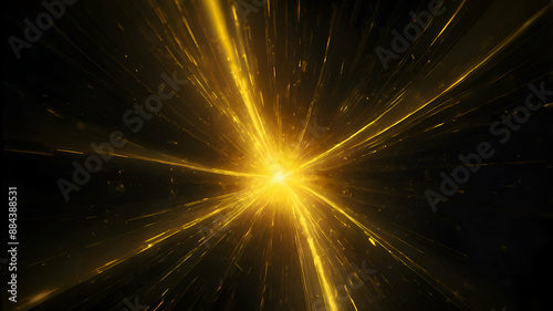 explosion of light