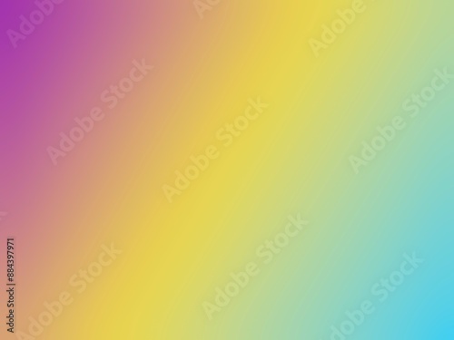 Abstract purple-yellow-blue gradient background image.