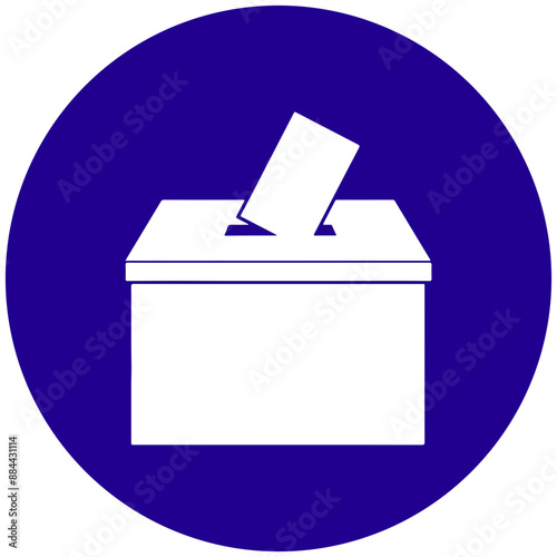 ballot box and voting envelope