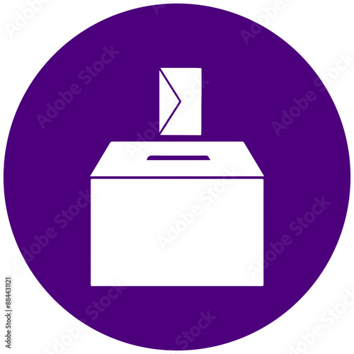 ballot box and voting envelope