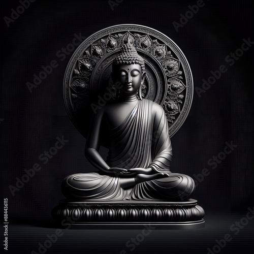 buddha illustration photo