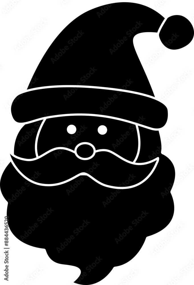 Santa Claus head silhouette isolated vector.
Cute Santa Claus face silhouette svg.
Santa Claus Avatar silhouette vector. Santa Claus head silhouette isolated vector.
Cute Santa Claus face silhouette svg.
Santa Claus Avatar silhouette vector.