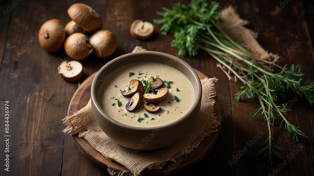 Mushroom soup Mushroom soup
