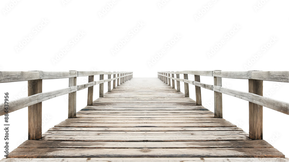 Fototapeta premium Beautiful wooden pier