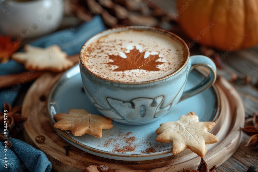 Autumnal Maple Cinnamon Cappuccino Autumnal Maple Cinnamon Cappuccino