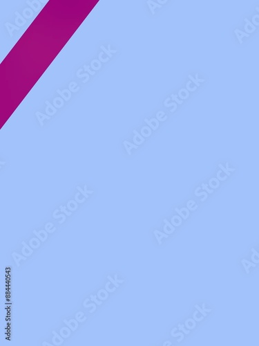 Purple and blue ribbon