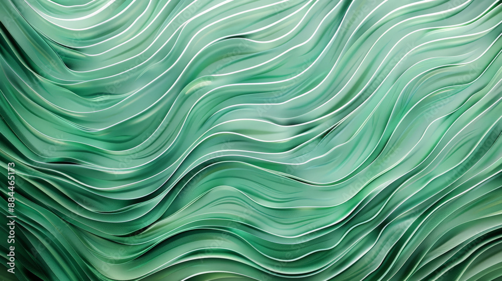 abstract green wave background, green waves abstract green wave background, green waves