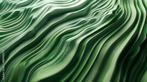 abstract green wave background, green waves