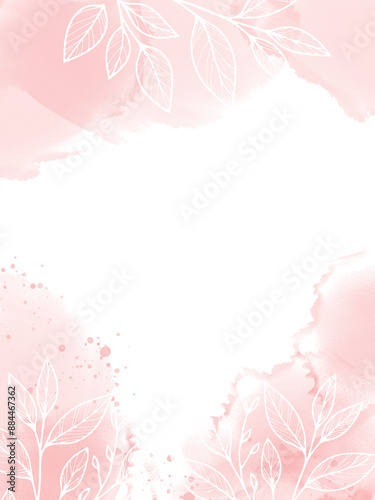 pink floral background