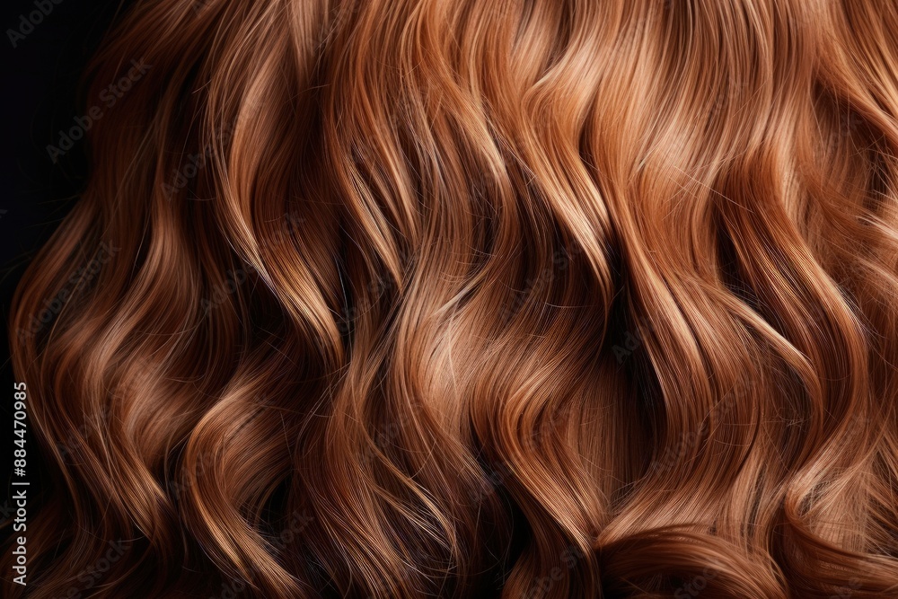 Locks of medium brown shiny healthy hair Locks of medium brown shiny healthy hair