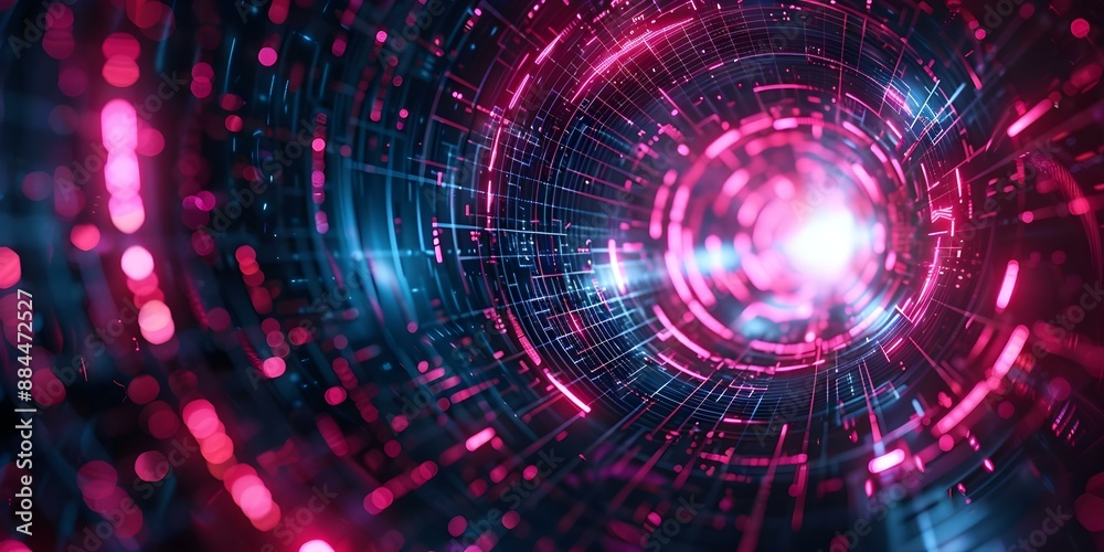 Futuristic digital technology background for business with metaverse computer design. Concept Metaverse Technology, Business Background, Digital Design, Futuristic Technology, Computer Technology Futuristic digital technology background for business with metaverse computer design. Concept Metaverse Technology, Business Background, Digital Design, Futuristic Technology, Computer Technology