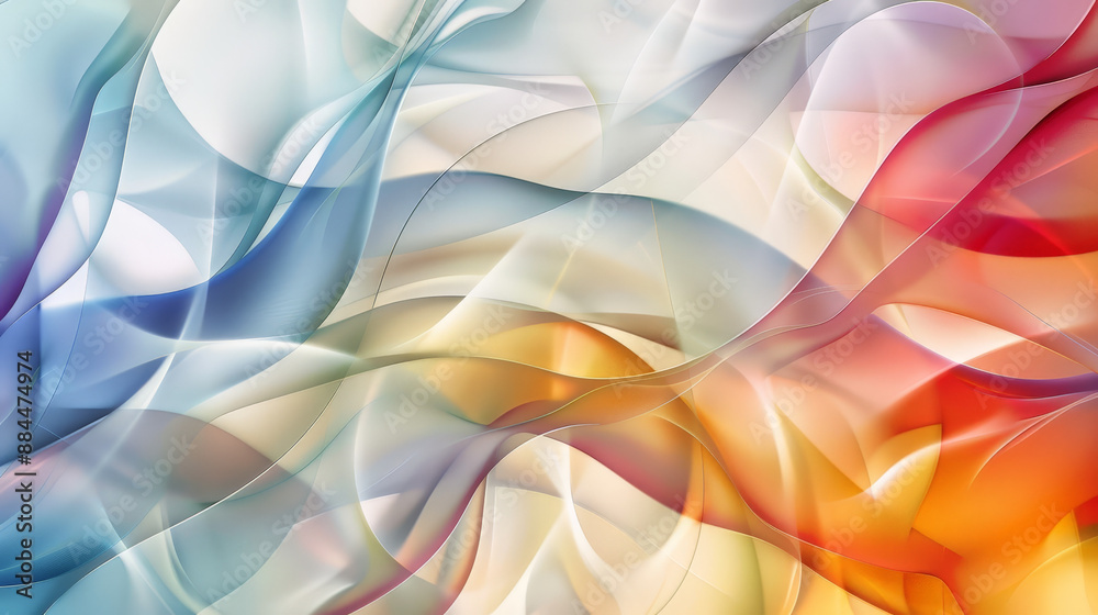 abstract background with waves, glass waves abstract background with waves, glass waves