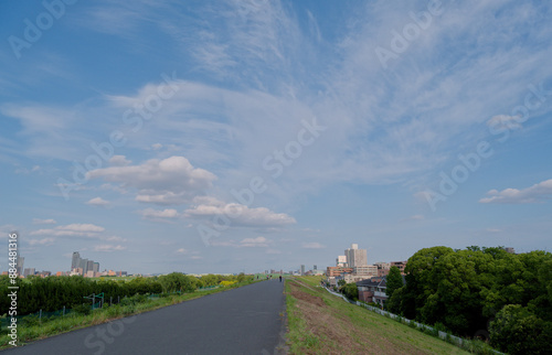 荒川河川敷　Arakawa riverbed