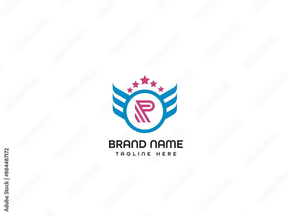 R Letter Logo Design Template 