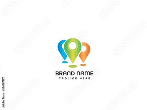 Free Download Location Letter Logo Design Template  - GFXLoad