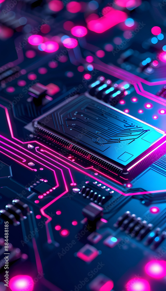 Obraz premium Technology Background