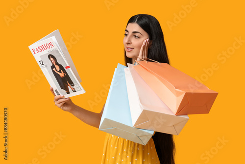 Beautiful young woman with ...