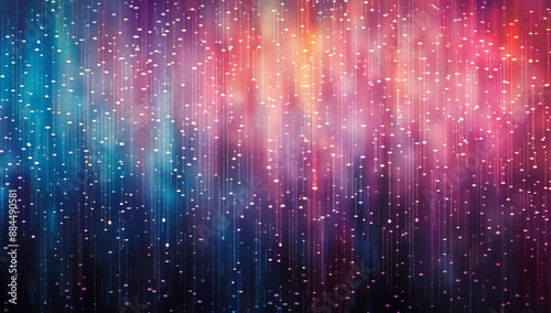 background pixel rain abstract illustration retro icon, color digital, flat symbol background pixel rain abstract