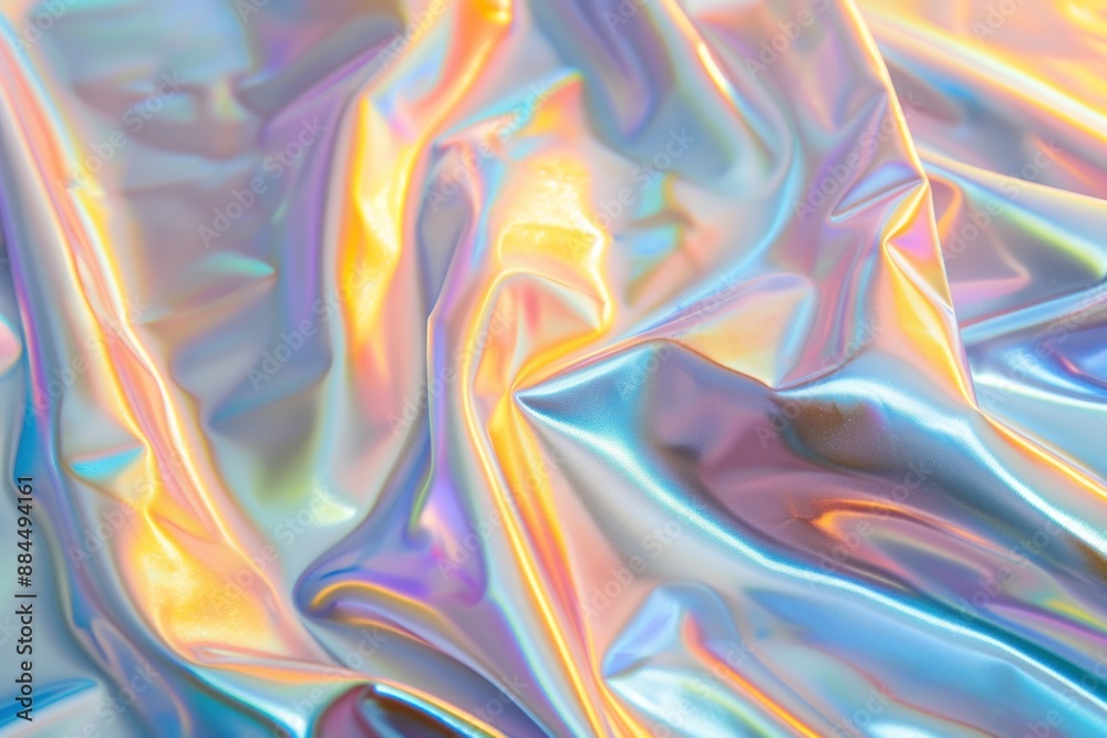 holographic iridescent satin foil background holographic iridescent satin foil background